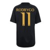 Conjunto (Camiseta+Pantalón Corto) Real Madrid Rodrygo 11 Tercera Equipación 23-24 - Niño